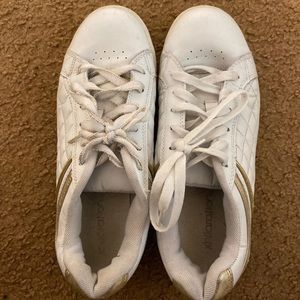White sneakers